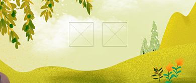 二十四节气秋分公众号首图背景