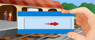 北上广回家过年火车票微信公众号素材图片背景