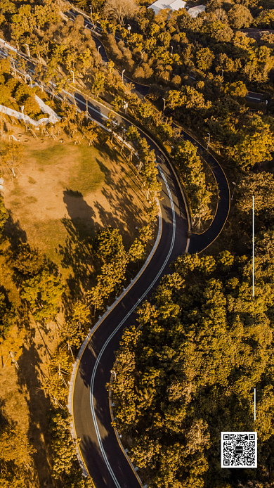 摄影风简约企业文化手机海报背景