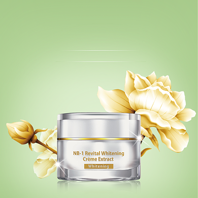 保湿美白精华霜淘宝直通车图片背景