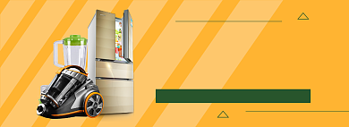 天猫过年不打烊家电满减活动淘宝banner背景