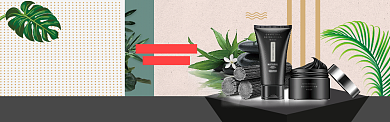 促销上新简约电商淘宝banner背景
