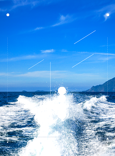 简约大气乘风破浪企业文化海报背景