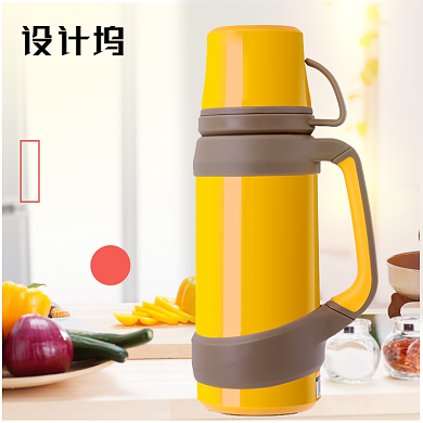 可爱大气天猫保温杯杯子数码家电淘宝直通车图片背景