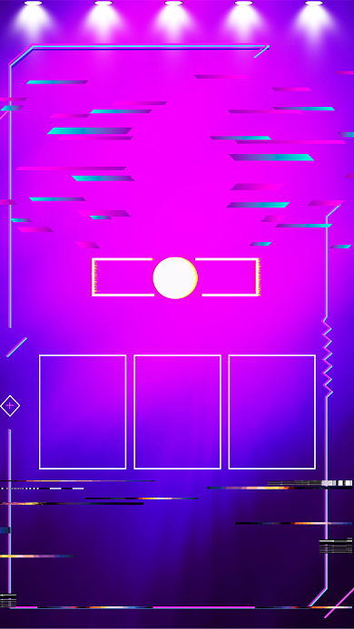 紫色抖音风双十一疯狂抢购手机海报背景