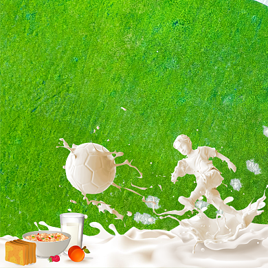 牛奶淘宝直通车图片背景