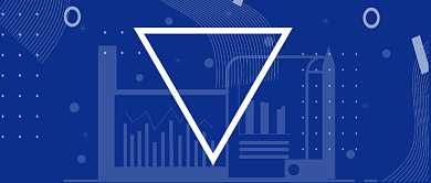 蓝色金融科技投资理财公众号首图背景