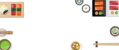 简约清新手绘卡通美味食物促销广告微信公众号素材图片背景