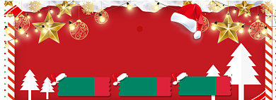 圣诞节狂欢海报banner背景