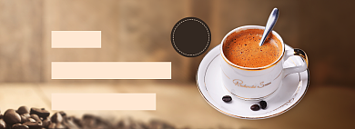 咖啡外卖海报限量免费试喝背景