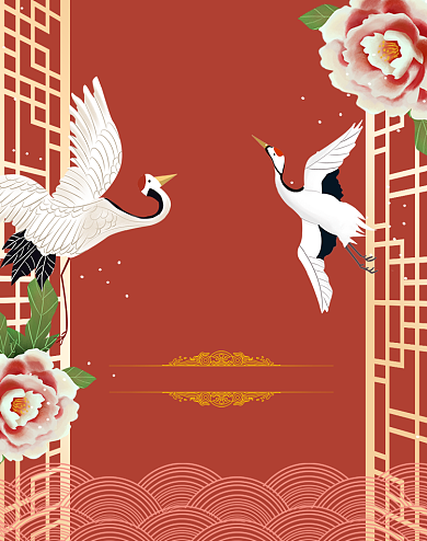 中国风双十一商品大促电商海报背景