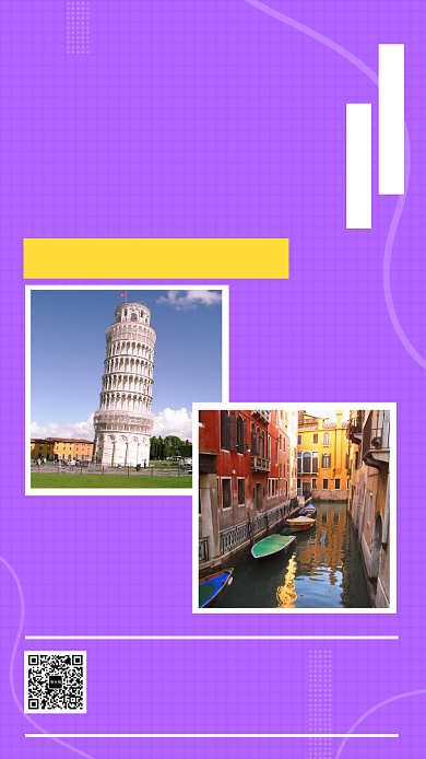 紫色创意晒照片赢大奖手机海报背景