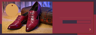 女装皮鞋淘宝电商banner图背景