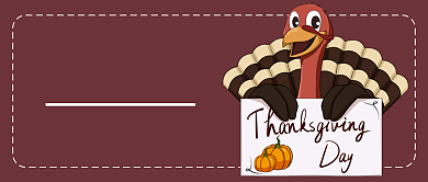 感恩送福利公众号首图背景