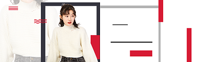 女装上衣banner背景