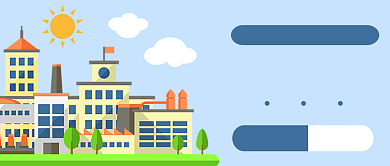 简约房地产行业趋势预测公众号首图背景