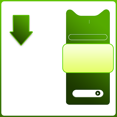 绿色调春季新风尚化妆品促销主图图标背景