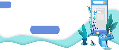 简约卡通教育培训公众号首图背景