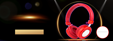 耳机淘宝banner背景