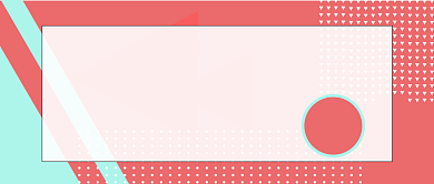 七夕节节假日卡通波点议事公众号首图背景