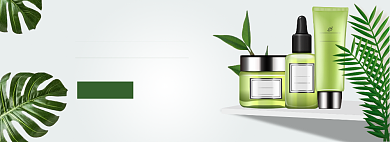 女士护肤品banner背景