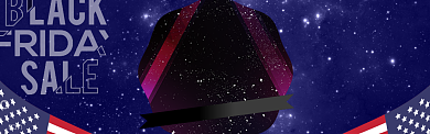 黑金背景黑色星期五促销海报banner背景