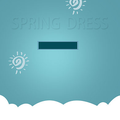 时尚小公主连衣裙淘宝直通车图片背景