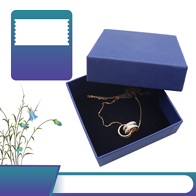 紫色绿色项链首饰满减优惠券直通车背景