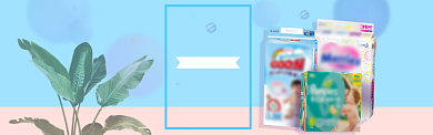 母婴特惠淘宝banner背景