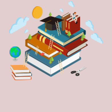 简约书本世界阅读日公众号次图背景