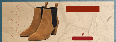 低帮鞋海报banner背景