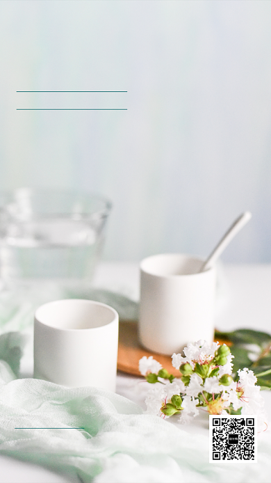 夏日时光日签海报背景