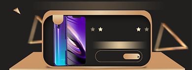 双12手机海报banner背景