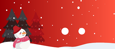 圣诞欢乐购公众号首图背景