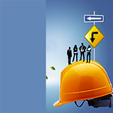 简约蓝色世界生产安全与健康日公众号次图背景