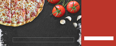 美味披萨30元代金券背景