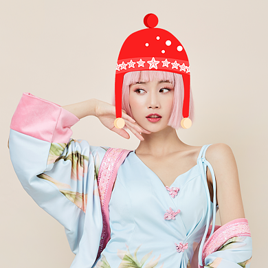 微信圣诞节卡通头像淘宝直通车图片背景