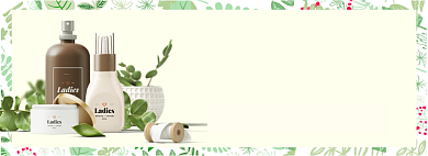 深层护肤淘宝banner背景
