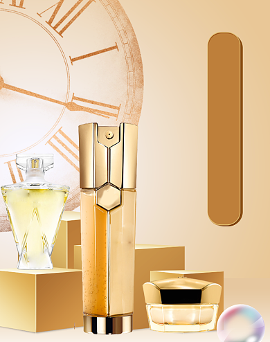 清新双十一狂欢美妆护肤品电商海报背景