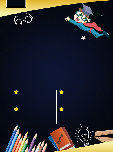 学霸辅导班招生宣传单背景