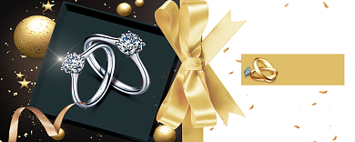 珠宝代金券背景