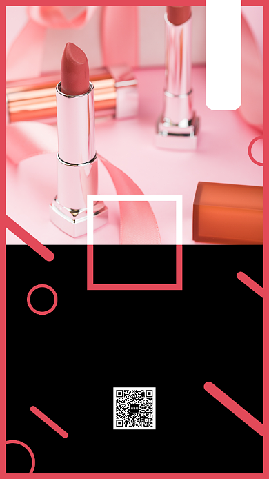 简洁发货通知手机海报模板背景