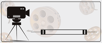 创意复古戛纳电影节海报微信公众号素材图片背景