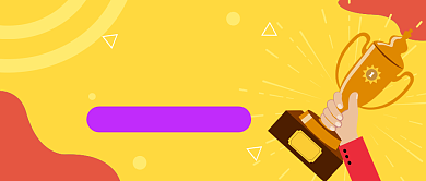 黄色卡通金榜题名升学宴广告微信公众号素材图片背景