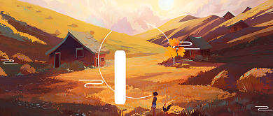 唯美立秋首图背景