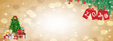 圣诞快乐淘宝banner背景