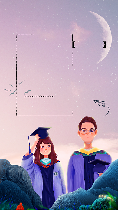 毕业季宣传海报背景