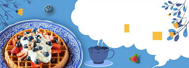 外卖海报淘宝电商banner图背景