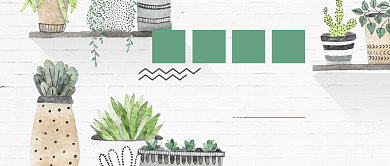 小清新早安心语公众号首图背景