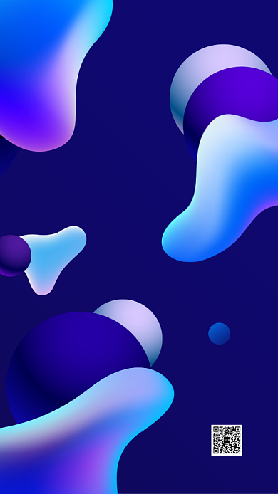 邀请函会展手机海报背景